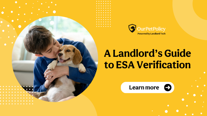 Learn more about ESA Verification with OurPetPolicy.